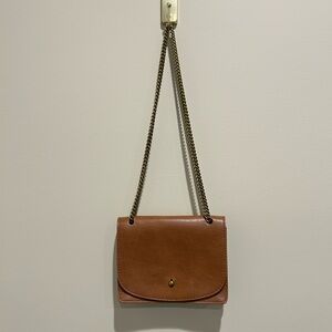 Madewell Brown Leather Crossbody Bag